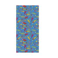 Toalla de Playa y Piscina Grande 90 x 170 cm - Estampado de Peces - Uso Diario o Regalo - Toalla de Secado Rápido Poliéster - details 2