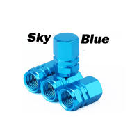 AUTCOAT 4Pcs Cubiertas De Válvula De Neumáticos De Aluminio Para Coches Motocicletas Camiones Bicicletas Resistente Al Agua - details 11