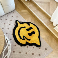 Alfombra Trippy Sonriente LAKEA 100% Hecha a Mano Absorbente Y Antideslizante Para Dormitorio Cocina Baño Y Toilette - details 4