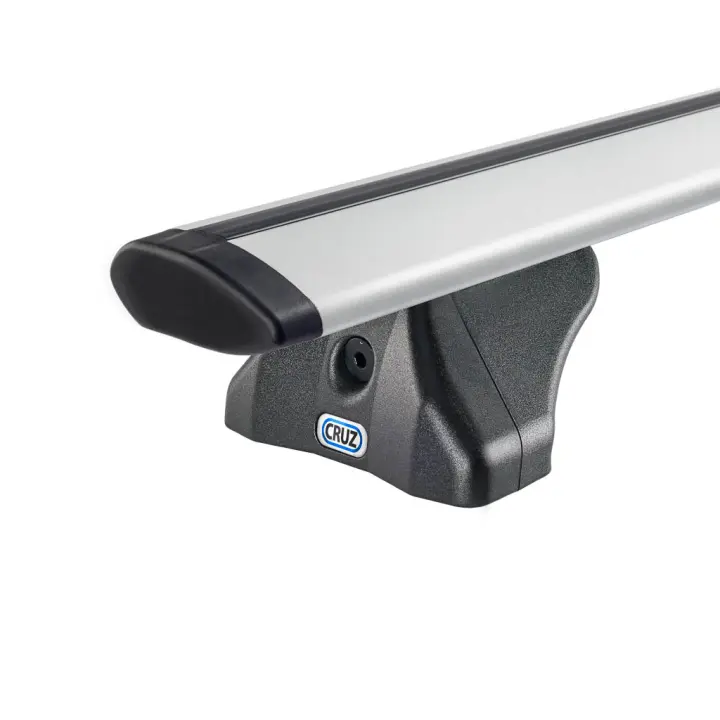 Cruzber Barras de Techo Airo FIX 118 Cruz - Pack de 2 - 118 Cm - Resistentes y Duraderas - 1
