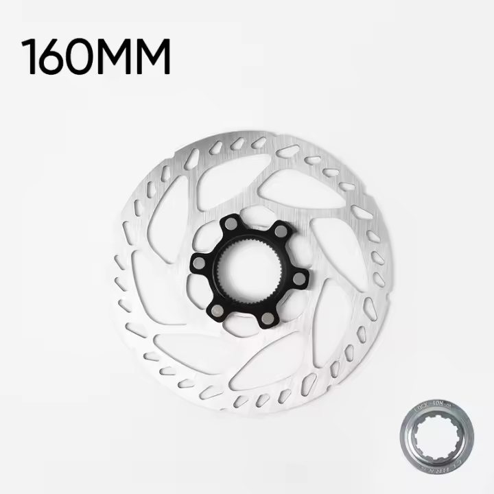 Rotor De Freno De Bicicleta Centerlock 160MM 180MM 203MM Disco De Freno Duradero Para Ciclismo Montaña Y Carretera Parte Hidráulica De MTB - 1