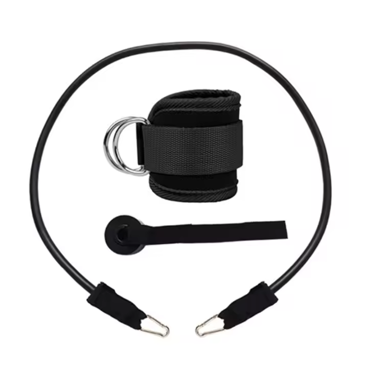  Strap De Ankle Ajustable Para Fitness Con D-Ring Soporte De Cuff De Gimnasio Para Ejercicios De Piernas Con Hebilla Seguridad Abductores Deportes Guardia - 1