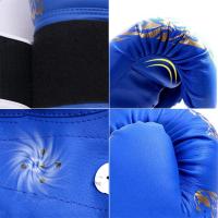 Guantes De Boxeo Para Adultos Y Niños De PU Transpirable Entrenamiento De Kickboxing Y Lucha Deportiva Para El Hogar - details 9