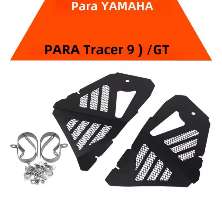 Protector De Carrocería Para YAMAHA TRACER 9 GT 2022 2023 Accesorios De Guardabarros Lateral En Acero Inoxidable + Malla - 1