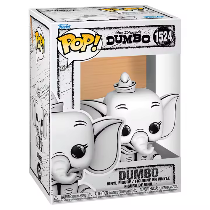 Figura Pop Disney Dumbo-Figura de Vinilo Coleccionable - Idea de Regalo- Mercancia Oficial - Juguetes para Niños y Adultos - Movies Fans - Muñeco para Coleccionistas y Exposición - 1
