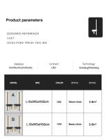 Lámpara De Pared Nórdica LED Para Iluminación Interior De Hogar TV Dormitorio Sala De Estar Pasillo Decoración Moderna Luz De Pared Sconces - details 0