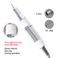 Martillo De Uñas Eléctrico Con Mango Herramienta De Pulido Y Polvo De Manicura Y Pedicura Accesorios De Martillo De Uñas DC Y 3 PIN PLUG - details 8