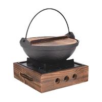 Parrilla Portátil Para Cocinar Cuadrada De Acero Inoxidable Para Uso Doméstico Estufa Sólida Para Hot Pot Y Barbacoa - details 5