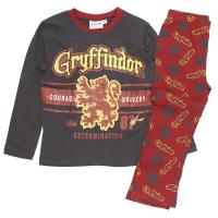 Pijama largo Harry Potter Gryffindor gris burdeos Raíz MERCHAN-STORE Pijama Harry Potter - details 2