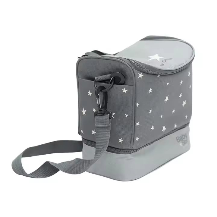 Plusdescanso Bebé- Bolsa de Viaje Isotérmica OLMITOS Baby Star, práctica y funcional. Aguanta horas la temperatura de la comida. - 1