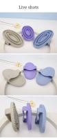Cepillo De Baño Para Perros Y Gatos Con Cerdas De Masaje Flexibles Herramienta De Limpieza Para Mascotas Suministros De Mascotas - details 0