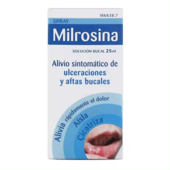 Spray Milrosina para Ojos 25 Ml - Alivio Instantáneo - Hidratación Duradera - 1