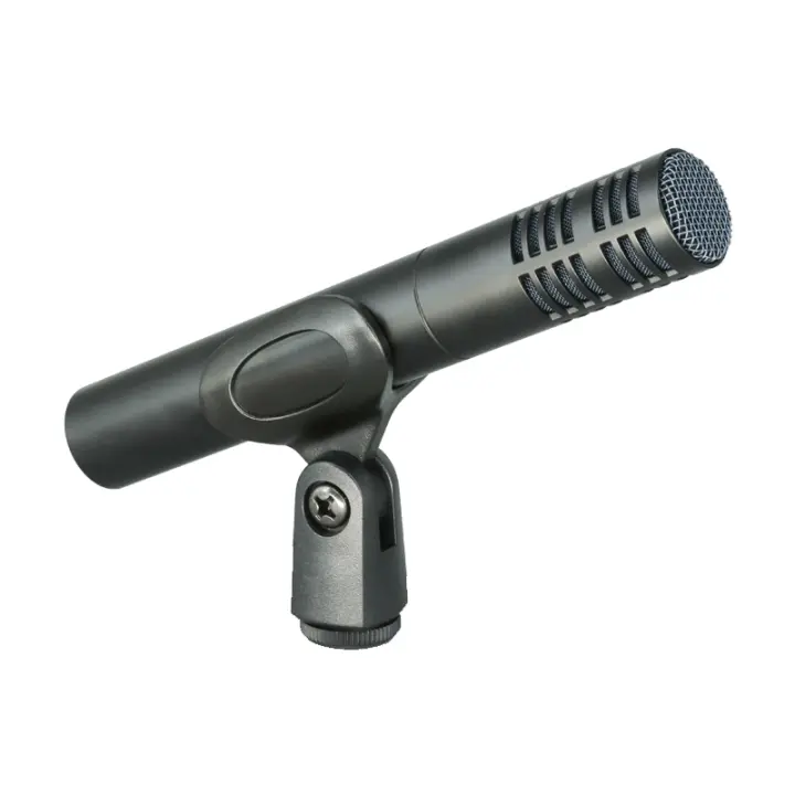 Micrófono Condensador De Forma De Batería Con Soporte Para Montaje En Escena Micrófono Cardioid Para Performance En Estudio Doméstico - 1