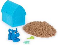 FAMOSA : Kinetic Sand - Caseta para perros – Con 170 g de arena mágica de playa - 1 figura de perro y accesorios para diversión creativa - Juguete Interactivo - Regalo Original - Edad recomendada mayores de 3 años - details 0