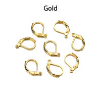 50pcs Gancho Para Pendientes De Color Oro Herramientas De Bajo Costo Para Fabricación De Joyería DIY Anillo Base De Metal Para DIY - details 13