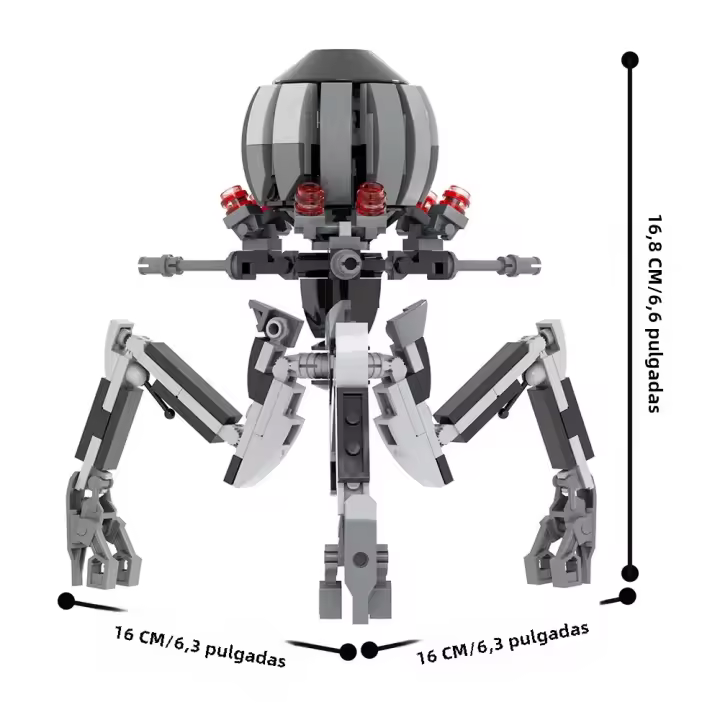 Set De Construcción MOC Space Wars Soldado Battle Droids Octuptarra Magna Tri-droid Robot Técnico Juguetes Para Niños Regalo - 1