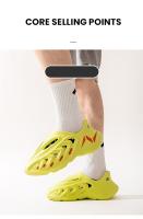 Sandalias De Verano Para Hombres EVA Suave Antideslizante Calzado Cómodo Con Agujeros Para Uso Casual Exterior - details 3