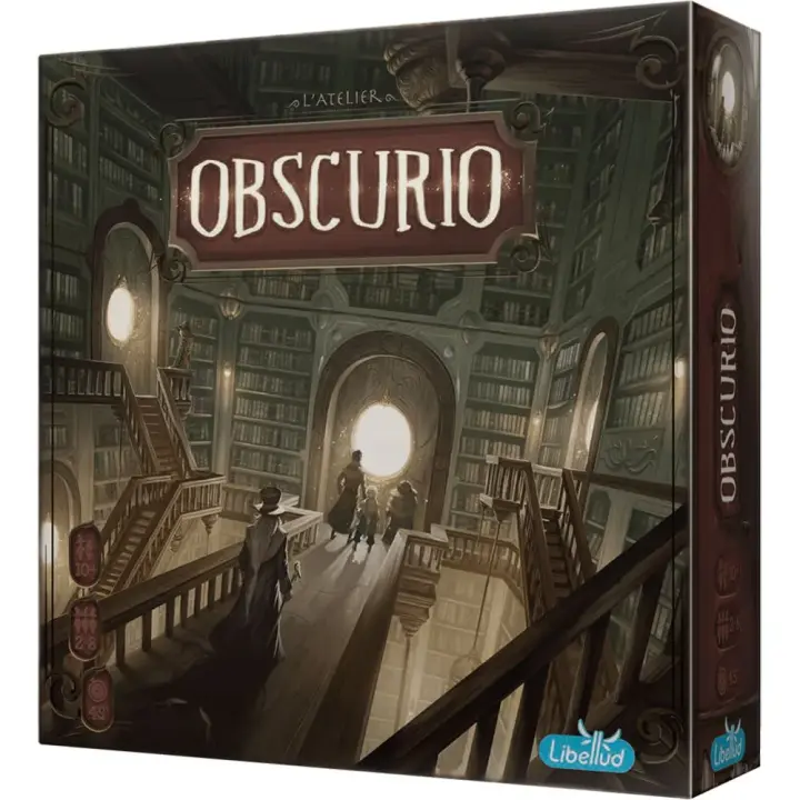 Libellud Juego De Mesa Obscurio Plateado - 1