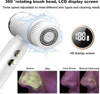 Cepillo de limpieza facial, KissDate 6 en 1, cepillo eléctrico para limpieza facial, recargable, IPX6, resistente al agua, exfoliante facial con 6 cabezales de cepillo, regalo para adolescentes, mujeres y hombres - details 1