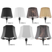 Lámpara De Botella Inalámbrica Recargable USB Con Control Táctil 3 Colores LED Dimmer 2000mAh Decoración Para Mesa Y Comedor - details 15