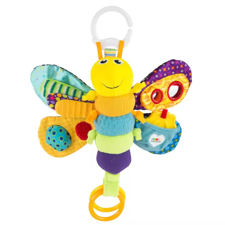 Juguete para cochecito con clip Butterfly Firefly, 1 pieza - 1