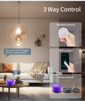Interruptor Inteligente WiFi Tuya Para Google Home Y Alexa Control Remoto RF 433Mhz Mini Botón Redondo DIY Módulo - details 4