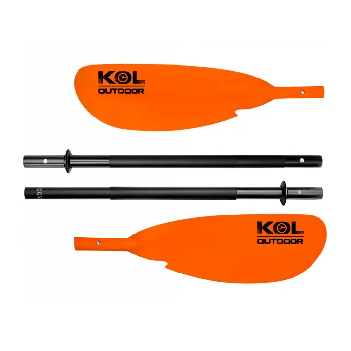 PALA O REMO DESMONTABLE 4 PIEZAS KOL OUTDOOR PARA KAYAKS HINCHABLES O RÍGIDOS - 1