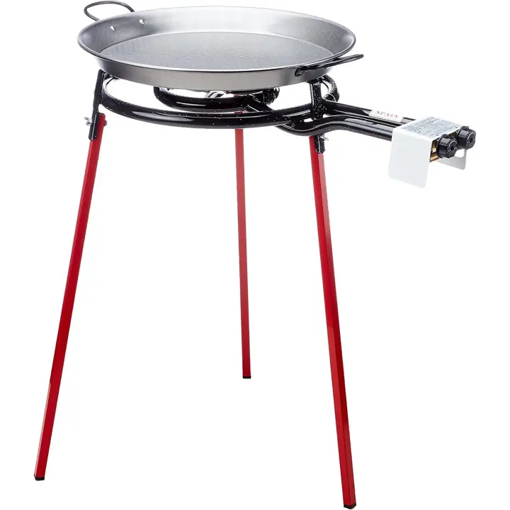 Vaello- EcoSet de Pallera de 46 cm + Quemador de 40 cm + Tripode - 1