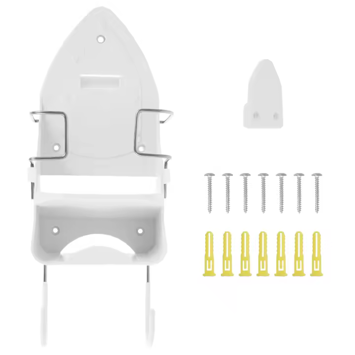 Soporte De Plancha De Pared Para Hogar Y Hotel Organizador Ecológico De Almacenamiento Para Ropa Material De Hierro Montaje En Pared - 1