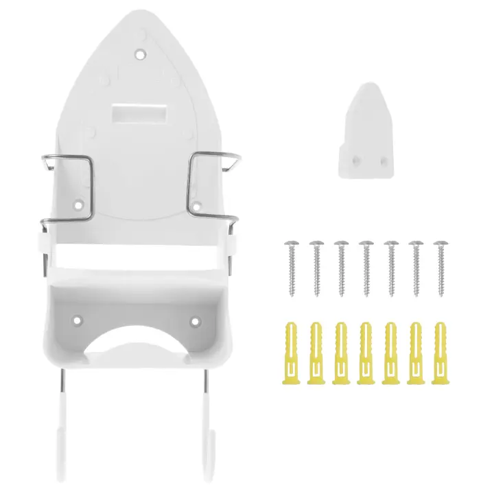 Soporte De Plancha De Pared Para Hogar Y Hotel Organizador Ecológico De Almacenamiento Para Ropa Material De Hierro Montaje En Pared - 1