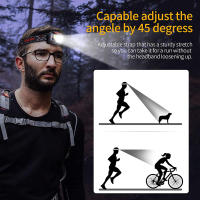 Linterna Frontal LED COB Con Sensor De Movimiento 8 Modos Impermeable Potente XPE+COB Para Camping Ciclismo Pesca Y Atardecer - details 8