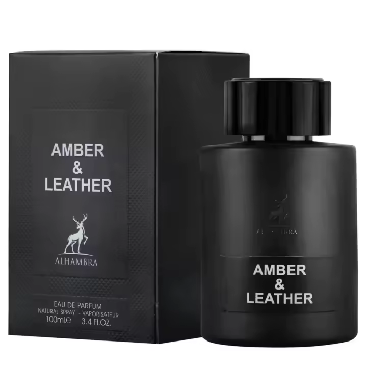 MAISON ALHAMBRA AMBER & LEATHER (OPULENCE LEATHER) 100 ML ENVIO 24H PERFUME ORIGINAL - 1