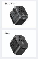 Adaptador De Viaje Universal 5 En 1 Con 2 USB-C Y 2 USB-A Cargador De Pared Para USA EU UK AUS Plug Incluye 2 USB Para Dispositivos Móviles - details 13
