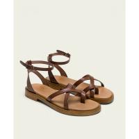 Sandalias planas de Mujer PORRONET 3131-008 SANDALIA ROMANA DEDO MOKA 35857 25V - details 2