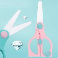Tijeras De Cocina Skeyo Para Bebés Cerámicas Seguras Para Comidas Suplementarias Cortador De Verduras Y Carne Uso Doméstico Y Cocina - details 12