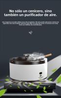 Cenicero Inteligente Purificador de Aire,2 en 1 with HEPA Filter y Tecnología Iones Negativos, Delete Humo y Malos Olor in Tabaco,USB Recargable y Automático,Ideal para Hogar y Oficina, Gift Perfecto para Fumadores - details 3