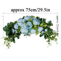 Arco De Flores Artificiales De Paeonia Para Boda Decoración De Casa Y Mesa Falsas Flores Simulación De Signo Welcome Para Eventos Y Celebraciones - details 7