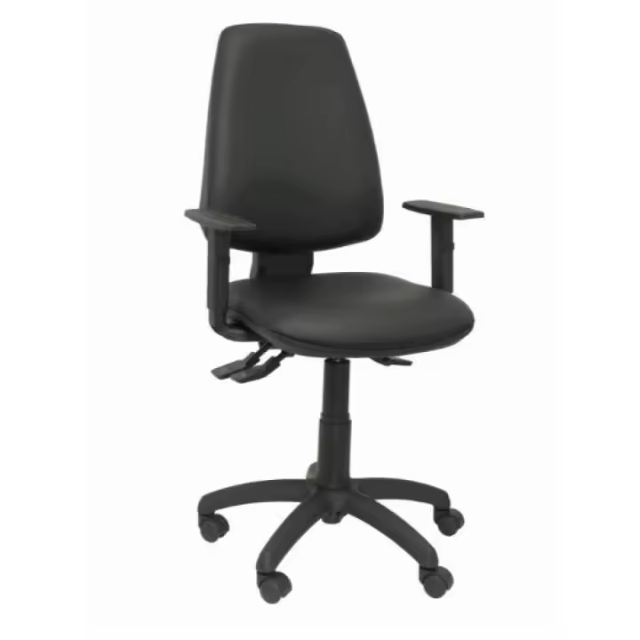 Silla elche sincro similpiel negro - 1