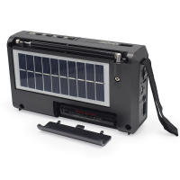 Radio Solar Recargable AM FM Con Conexión De Teléfono Y Altavoz Euler Band Radio Portátil Con Pantalla De Plástico - details 9