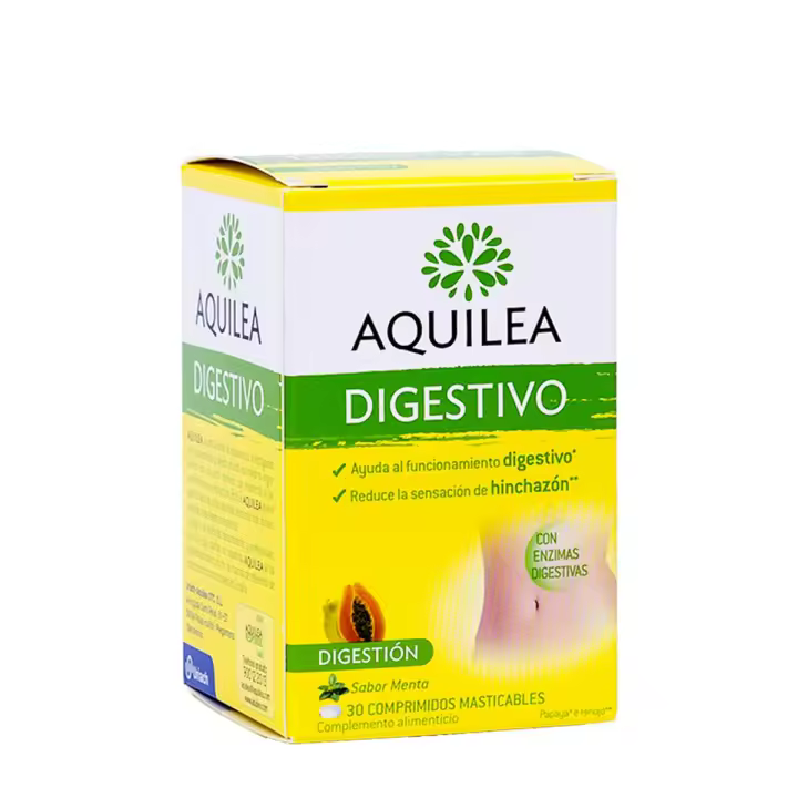 Aquilea digestivo 30 comprimidos masticables - 1