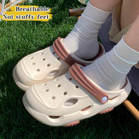 Sandalias De Verano Para Mujer 2024 Antideslizantes Para Interior Y Exterior Con Suela Gruesa Y Plataforma Estilo Calle EVA Cómodas Para Hombres Talla Un Poco Pequeña Verificación Del Tamaño Del Tienda - details 9