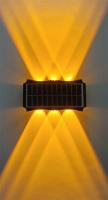 Lámpara De Pared Solar Exterior LED Impermeable Iluminación Moderna Para Jardín Balcones Decoración Luz De Escenario IP65 - details 12