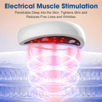 Masajeador De Ojos Con Corriente Micro-EMS Y Luz Roja LED Pulso 2 En 1 Belleza Facial Y Ocular Reducción De Ojeras Y Bolsas De Ojos Rejuvenecimiento Y Afirmación Del Piel - details 37