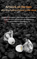 Auriculares De In-ear Conch HiFi Dinámicos Con Micrófono Y Reducción De Ruido Cable USB C Y 3.5MM Alta Performance Para HiFi Monitor Headset - details 5