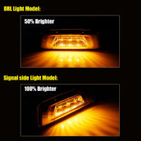 Luces De Marca Lateral LED Amarillas Super Brillantes Para Ruedas Delanteras De Camiones Kenworth T680 T700 T880 Y Peterbilt 567 Luz De Señalización De Parada Y Cambio De Carril - details 8