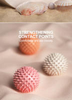Bola De Masaje Duradera De PVC Con Espines Para Pies Y Manos Alivio Del Dolor De Puntos Triggers Fitness Deportivo 6cm - details 3
