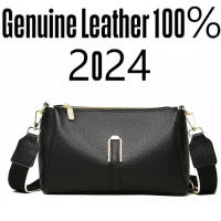 Bolso De Hombro Para Mujer 100% Cuero Genuino 2024 Lujo Bolso Cruzado De Cuero Vaca Moda Bolsa Mensajera Para Teléfono - details 0