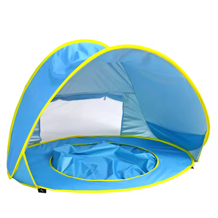 Tienda de Playa para Bebés, Refugio solar with Protección UV, juguetes infantiles para Exterior, Casa de Juguetes, juguetes para niños - 1