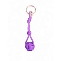 Llaveros Artesanales de Nudos Marineros - Diseño Único en Forma de Bola, Hechos a Mano, Estilo Náutico, Duraderos y Elegantes DICACA NATURE. - details 1