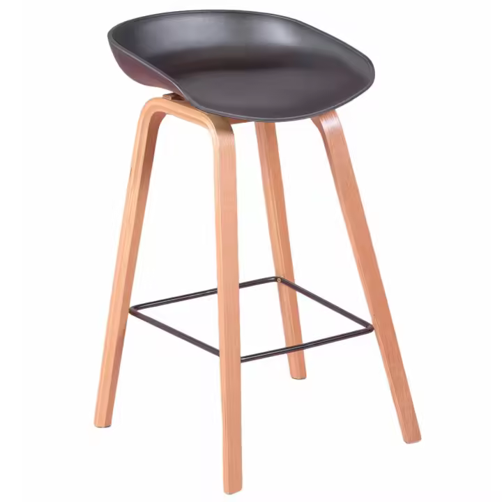 Nest Dream - Taburete nórdico con patas de madera de haya (63cm) - Daxer - 1